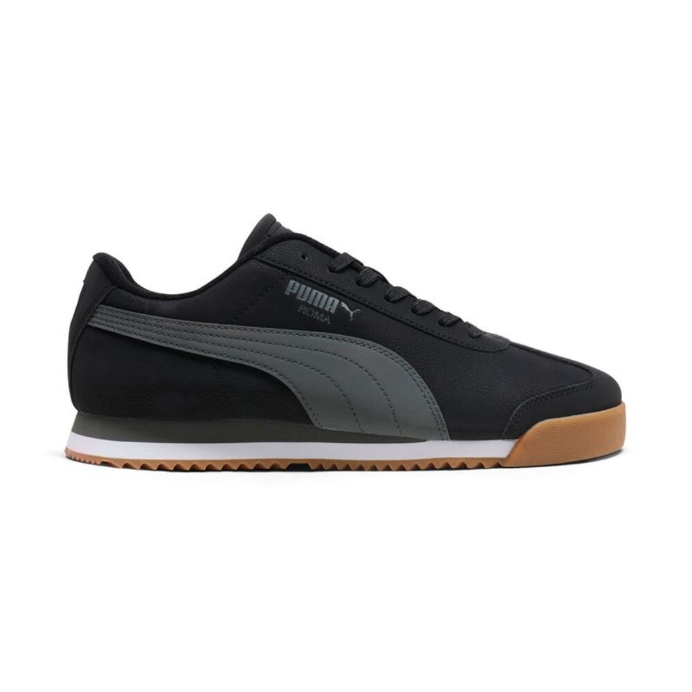 PUMA Roma Men's Black & Gray Casual Sneaker